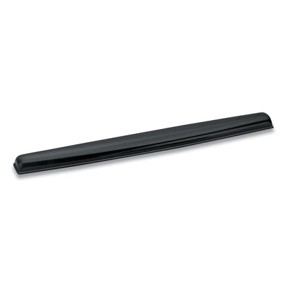 Fellowes Gel Crystals Keyboard Wrist Rest, 18.5 x 2.25, Black