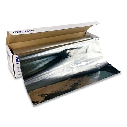 GEN Standard Aluminum Foil Roll, 18" x 1,000 ft