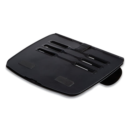 Fellowes Laptop GoRiser, 15" x 10.75" x 0.31", Black