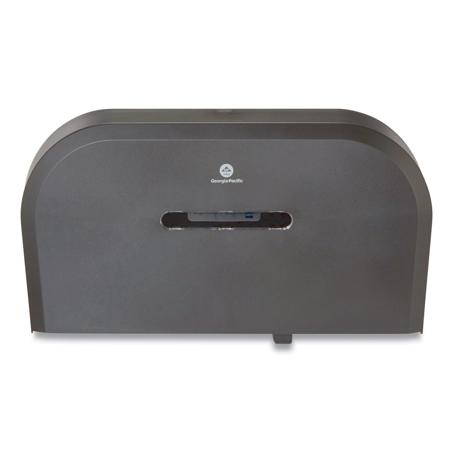 Georgia Pacific Jumbo Jr. Bathroom Tissue Dispenser, Double Roll, 22.1 x 4.8 x 12.1, Black