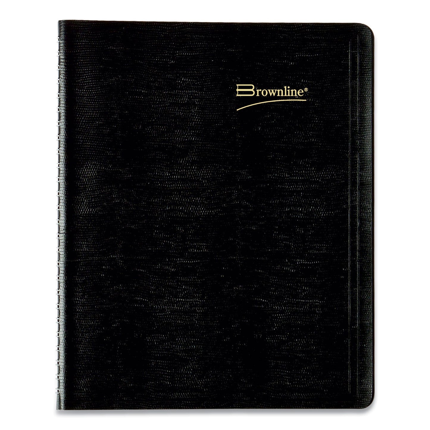 Brownline Essential Collection 14-Month Ruled Monthly Planner, 8.88 x 7.13, Black Cover, 14-Month (Dec to Jan): 2022 to 2024