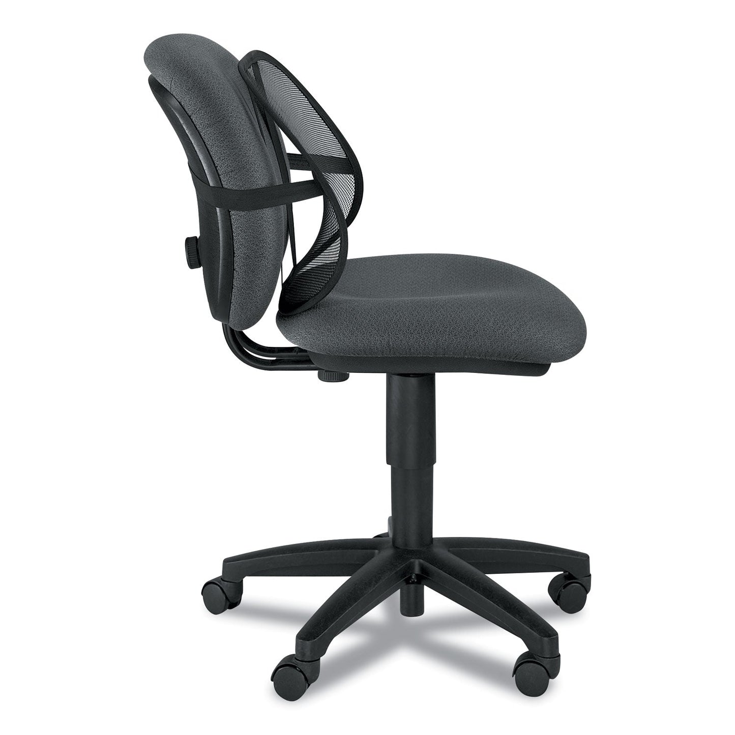 Fellowes Office Suites Mesh Back Support, 17.75 x 5 x 15, Black
