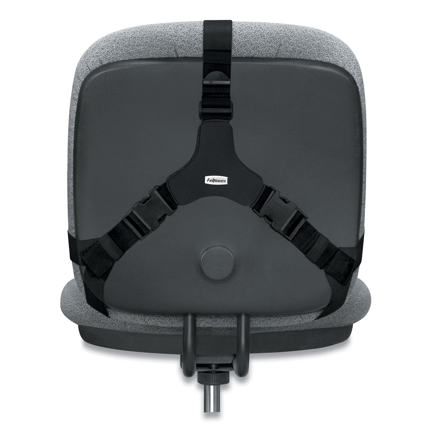 Fellowes Professional Series Back Support with Microban Protection, 15 x 2 x 14.5, Black