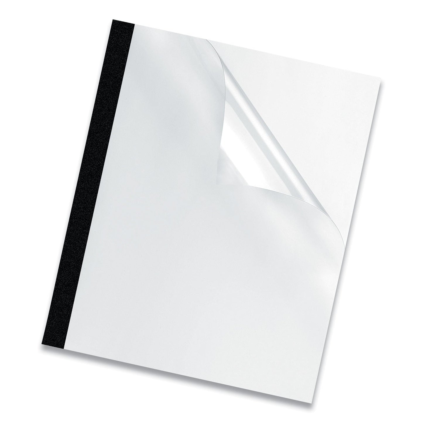 Fellowes Thermal Binding System Presentation Covers, Clear, 121 to 180 Sheet Capacity, 11 x 8.5, Unpunched, 10/Pack