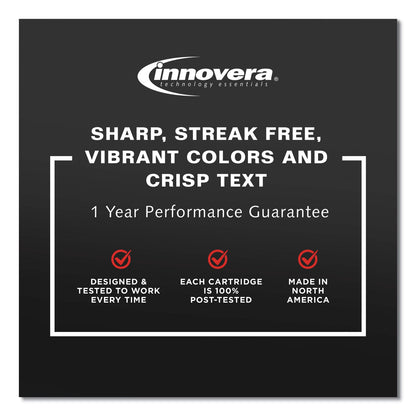 Innovera Remanufactured Cyan Ink, Replacement for CLI-221C (2947B001), 535 Page-Yield
