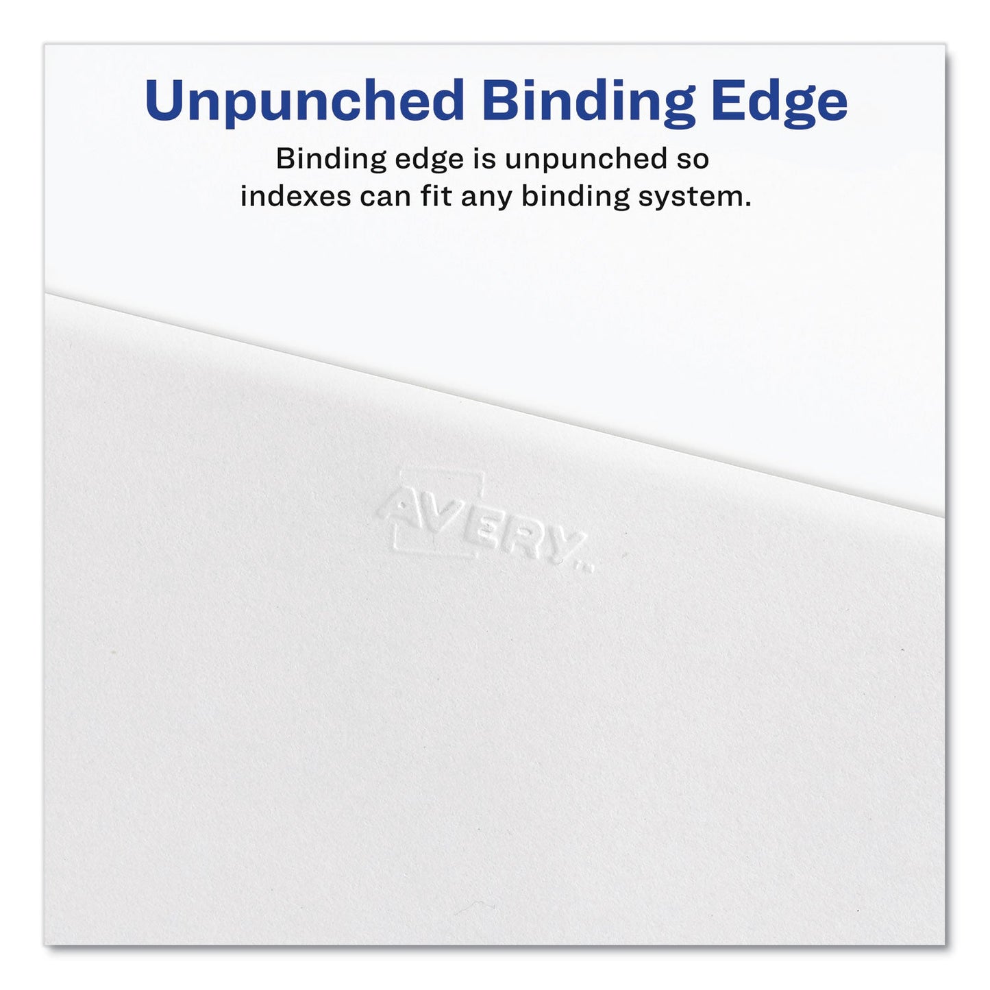 Avery Preprinted Legal Exhibit Side Tab Index Dividers, Avery Style, 26-Tab, Exhibit A to Exhibit Z, 11 x 8.5, White, 1 Set, (1370)