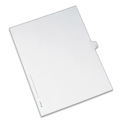 Avery Preprinted Legal Exhibit Side Tab Index Dividers, Allstate Style, 26-Tab, N, 11 x 8.5, White, 25/Pack