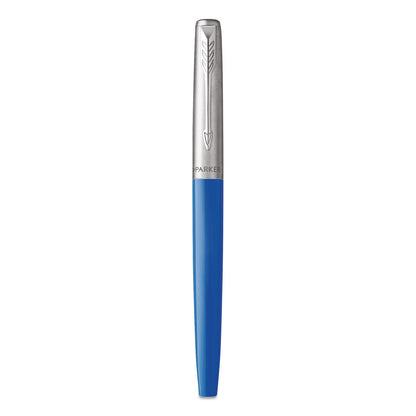 Parker Jotter Originals Roller Ball Pen, Stick, Fine 0.5 mm, Black Ink, Blue Barrel