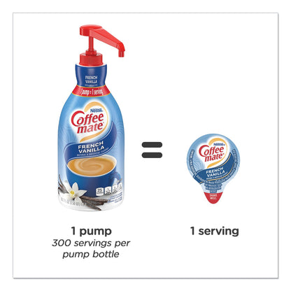 Coffee mate Liquid Coffee Creamer, French Vanilla, 1500mL Pump Bottle