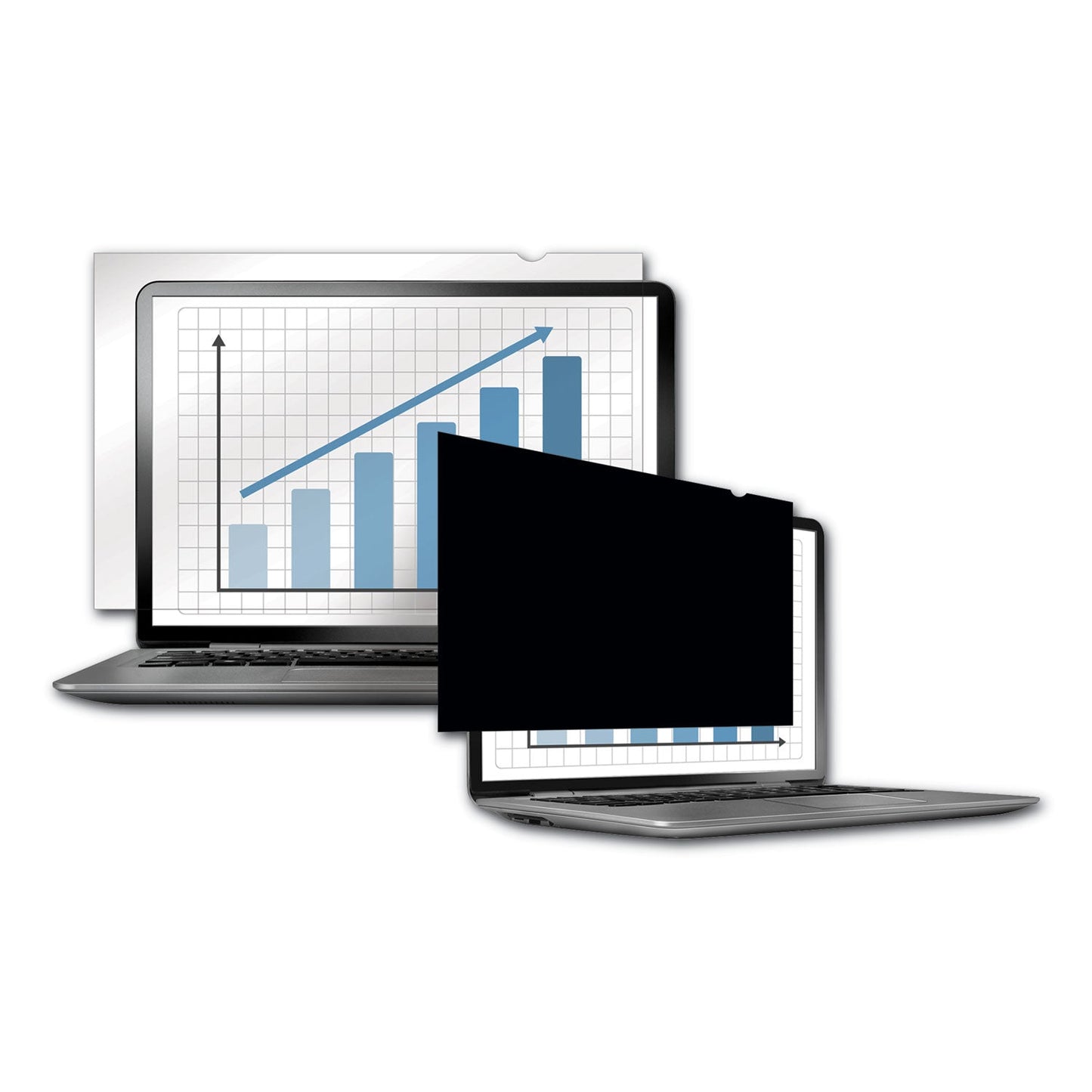 Fellowes PrivaScreen Blackout Privacy Filter for 14" Widescreen LCD/Notebook, 16:9