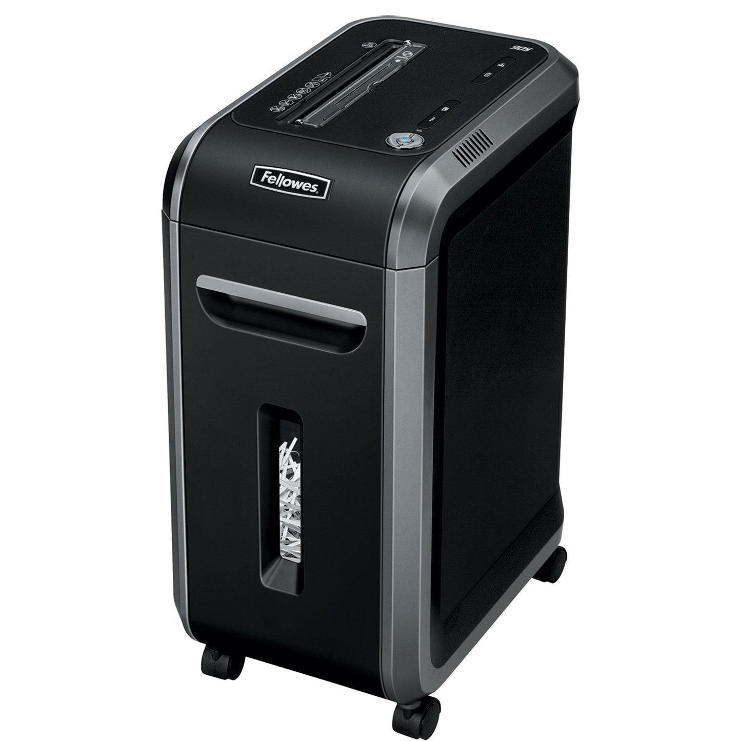 Fellowes Powershred 90S Strip-Cut Shredder, 18 Manual Sheet Capacity