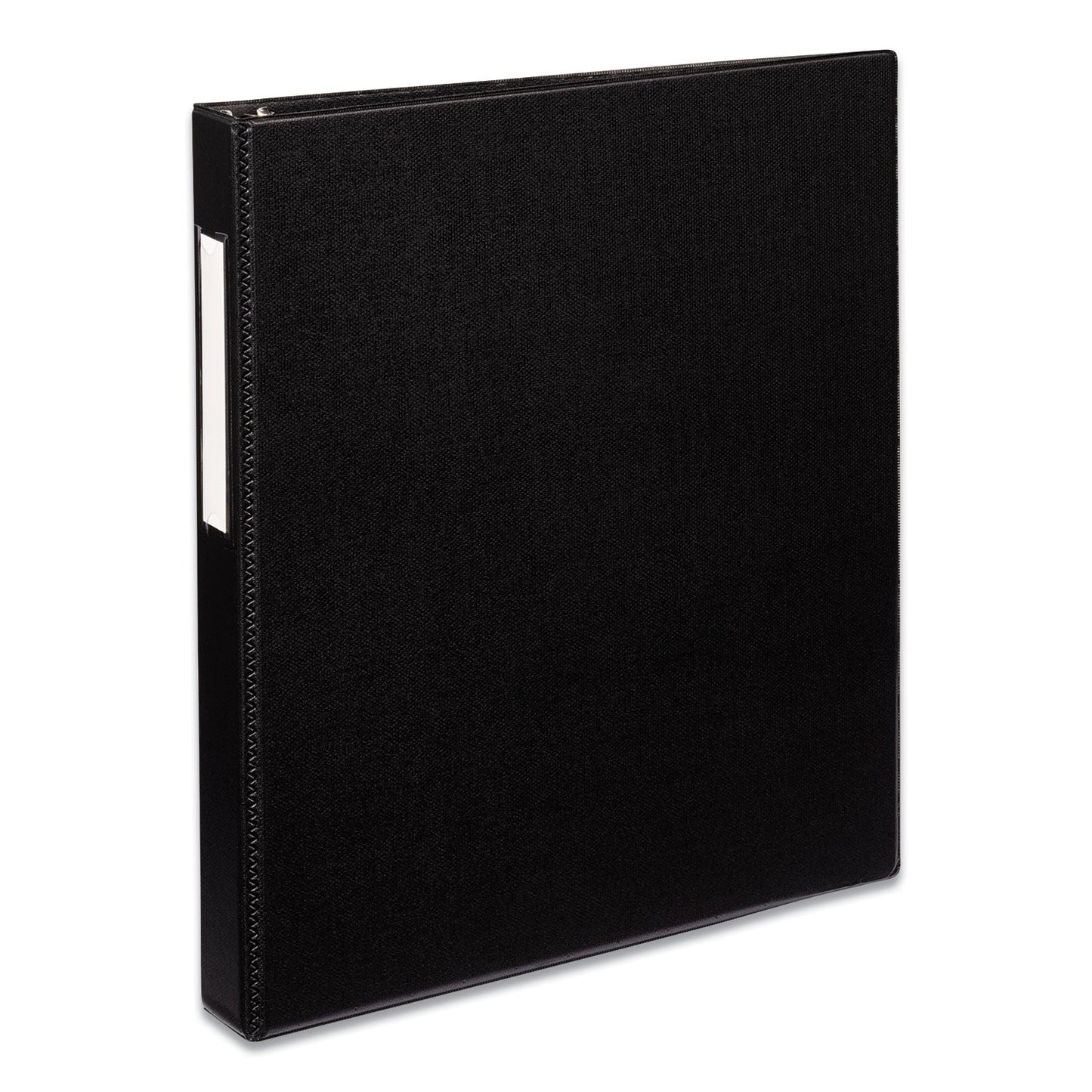 Avery Durable Non-View Binder with DuraHinge and EZD Rings, 3 Rings, 1" Capacity, 11 x 8.5, Black, (8302)