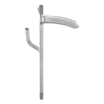 3M Claw Drywall Picture Hanger, Holds 25 lbs, 4 Hooks and 4 Spot Markers, Stainless Steel
