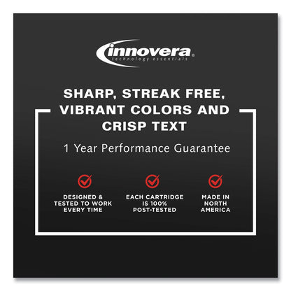 Innovera Remanufactured Black High-Yield Ink, Replacement for T252XL (T252XL120), 1,100 Page-Yield