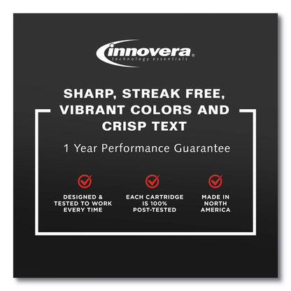 Innovera Remanufactured Black/Cyan/Magenta/Yellow Ink, Replacement for T200XL/T200 (T200XL-BCS), 500/165 Page-Yield