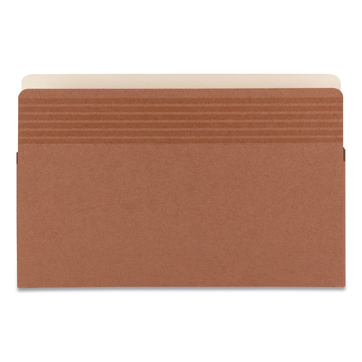 Smead Easy Grip Pockets, 3.5" Expansion, Legal Size, Redrope, 25/Box