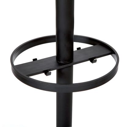 Alba Brio Coat Stand, 13.75w x 13.75d x 66.25h, Black