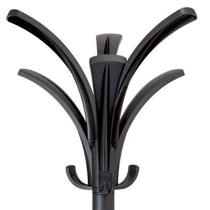 Alba Brio Coat Stand, 13.75w x 13.75d x 66.25h, Black