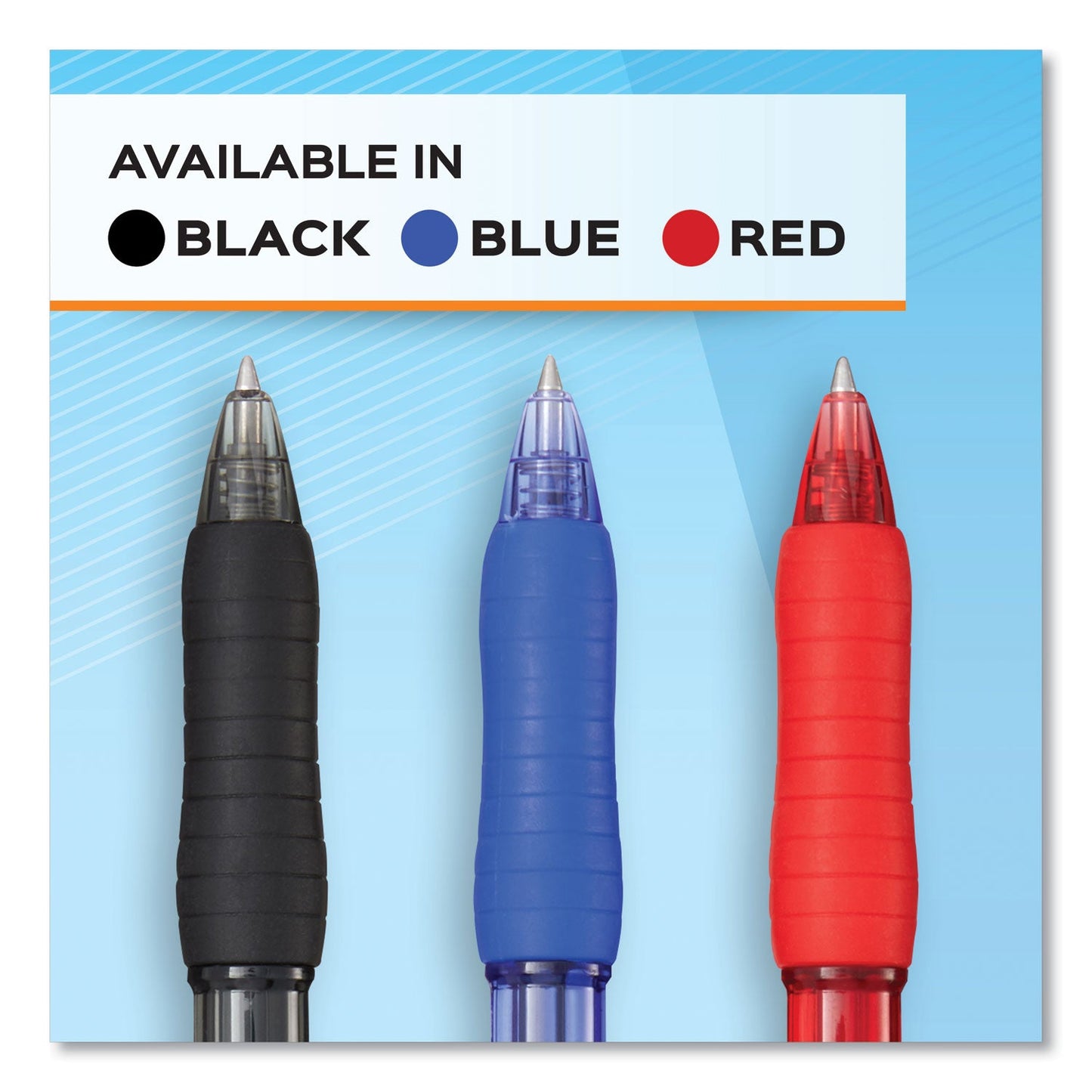 Paper Mate Profile Gel Pen, Retractable, Fine 0.5 mm, Black Ink, Translucent Black Barrel, 36/Pack