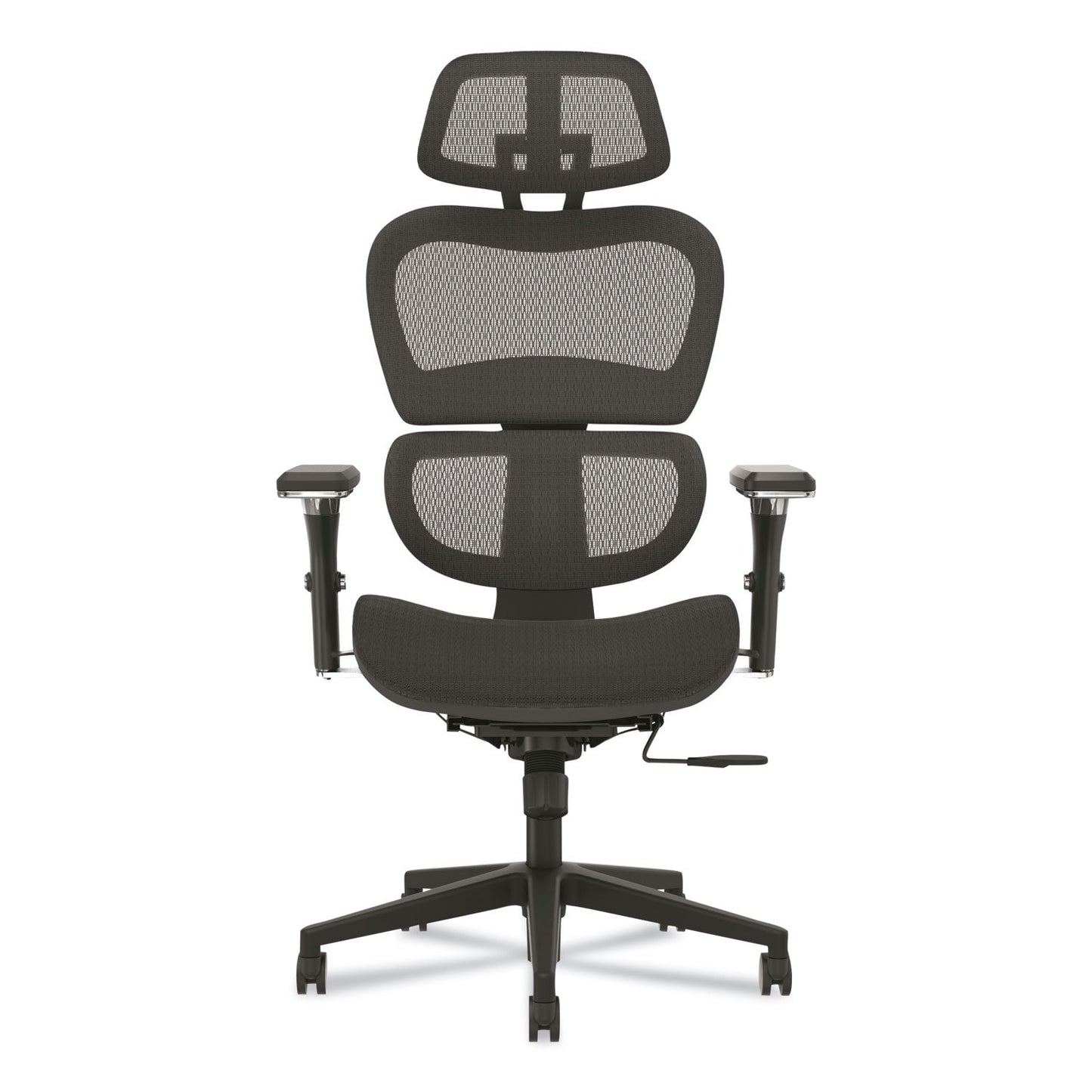 HON Neutralize High-Back Mesh Task Chair, Supports Up to 250 lb, 18.75" Seat Height, Black
