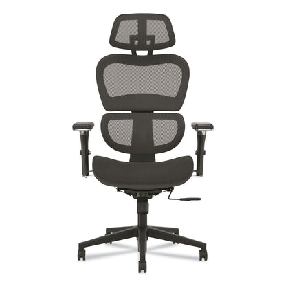 HON Neutralize High-Back Mesh Task Chair, Supports Up to 250 lb, 18.75" Seat Height, Black