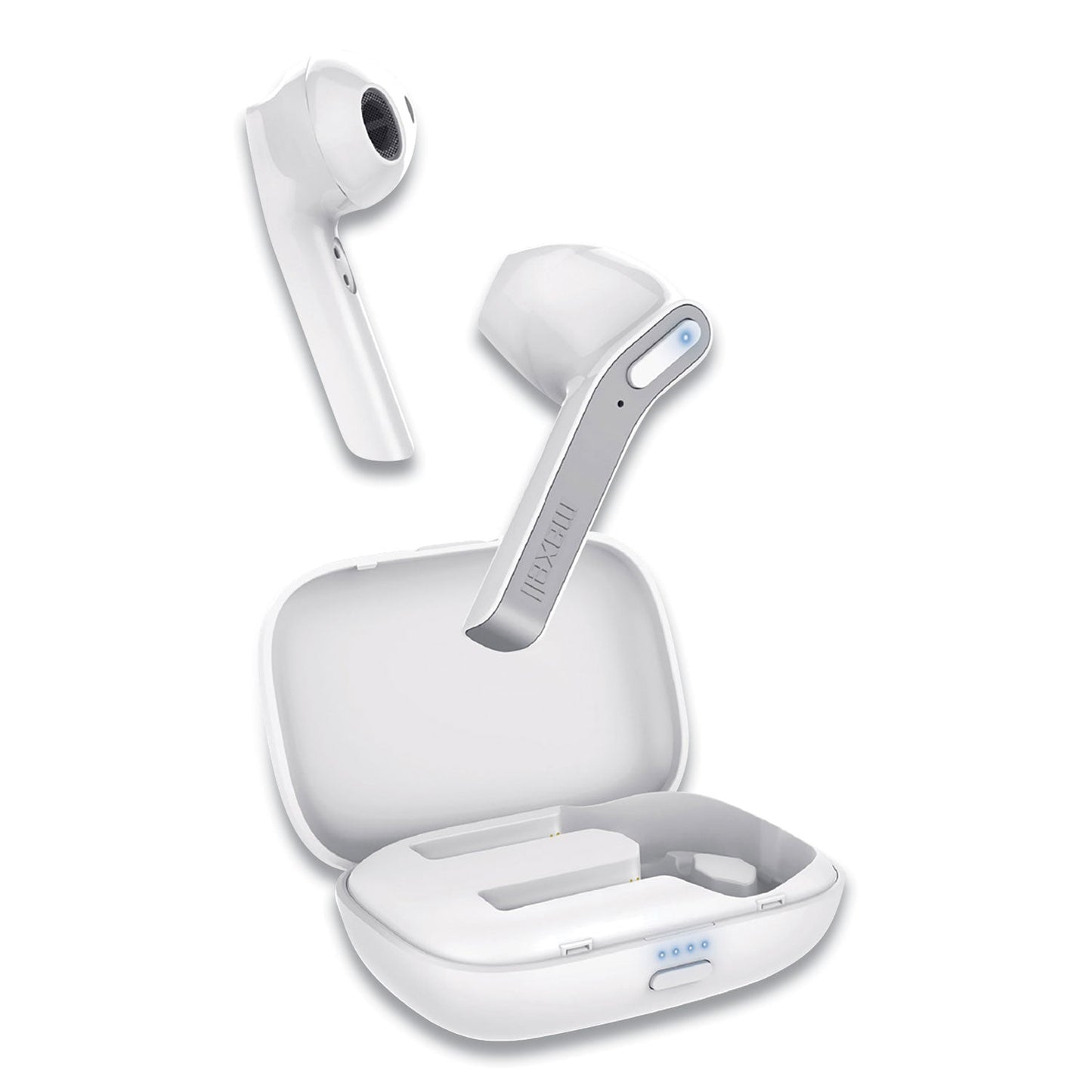 Maxell Jelleez True Wireless Earbuds, White