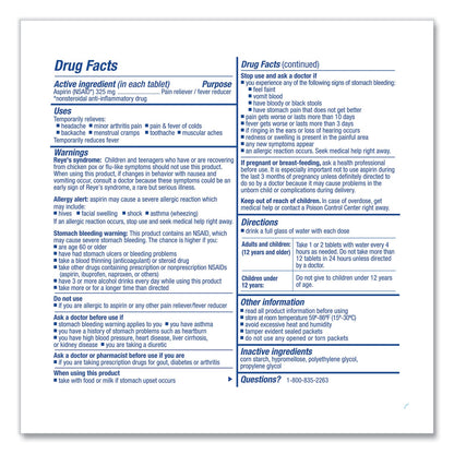 PhysiciansCare Aspirin Tablets, 250/Box