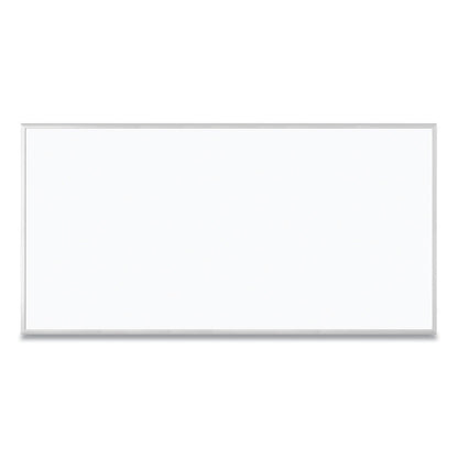 U Brands Magnetic Dry Erase Board with Aluminum Frame, 96 x 48, White Surface, Silver Frame
