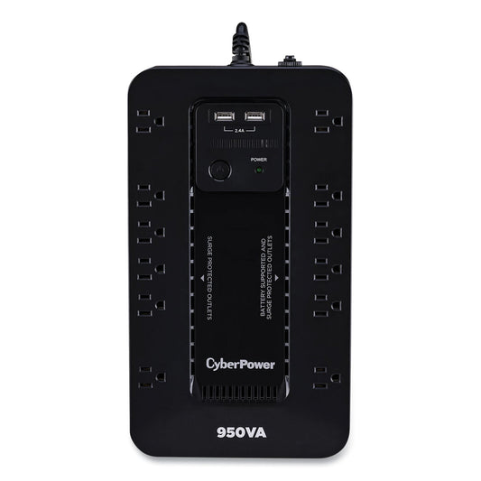 CyberPower SX950U UPS Battery Backup, 12 Outlets, 950 VA, 890 J