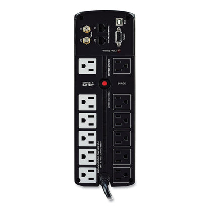 CyberPower SX650U UPS Battery Backup, 8 Outlets, 650 VA, 890 J