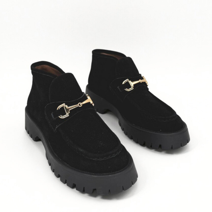 Dario Suede Horsebit Boots
