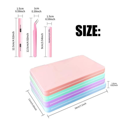 High-Capacity False Eyelashes in Various Styles, D-Curved Design, Easy DIY Personal False Eyelashes, Including Adhesives and Sealants, as Well as Tools for Attaching the False Eyelashes. DIY False Eyelash Extension Kit, Suitable for Daily Use, Parties