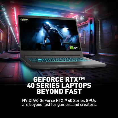 Msi 15.6" Thin A15 Gaming Laptop, 16GB DDR5, 512GB SSD, NVIDIA Geforce RTX 4050, Intel Core I5-13420H(Beat I7-11800H), Full HD Display, Backlit Keyboard, HDMI, Wi-Fi 6, Bluetooth, Windows 11, Black