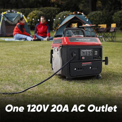 Powersmart 1200-Watt Portable Generator with Super Quiet, Ultralight for Camping, Storm Weather, PS50, Hurricane Season, Generators for House Power, Fuse Machine