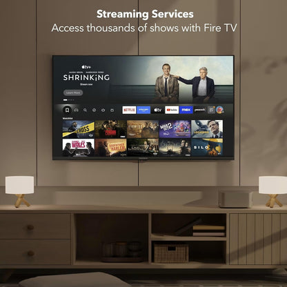 INSIGNIA 43" Class F50 Series LED 4K UHD Smart Fire TV, Voice Remote with Alexa, Stream Live TV without Cable