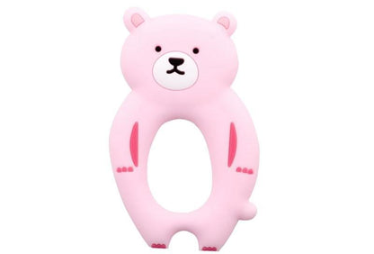 Baby Teether Silicone Rabbit Food Grade Bunny Teether Nursing Teething  Accessories Silicone Animal Teether For Kids and Baby