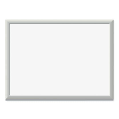 U Brands Magnetic Dry Erase Board with Aluminum Frame, 24 x 18, White Surface, Silver Frame