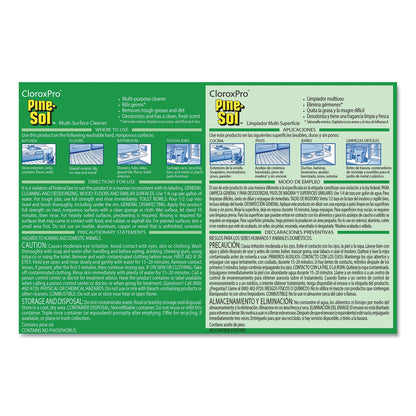Pine-Sol Multi-Surface Cleaner Disinfectant, Pine, 60oz Bottle, 6 Bottles/Carton