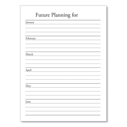 House of Doolittle Recycled Weekly Appointment Book Ruled without Appointment Times, 8.75 x 6.88, Black Cover, 12-Month (Jan to Dec): 2023