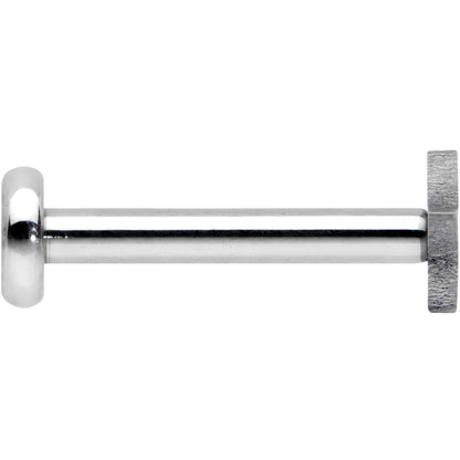 16G 5/16 Star Grade 23 Titanium Internal Thread Labret Tragus