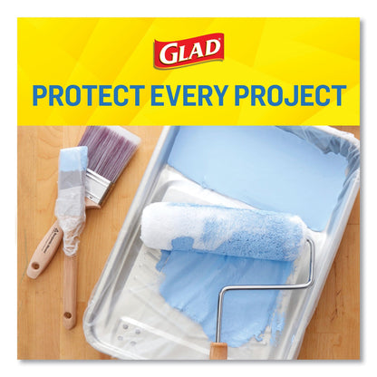 Glad Press'n Seal Food Plastic Wrap, 70 Square Foot Roll, 12 Rolls/Carton
