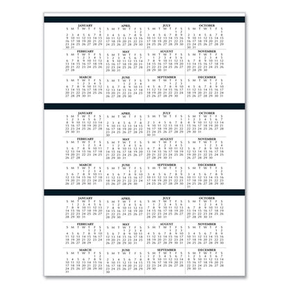 House of Doolittle Eight-Person Group Practice Daily Appointment Book, 11 x 8.5, Black Cover, 12-Month (Jan to Dec): 2023