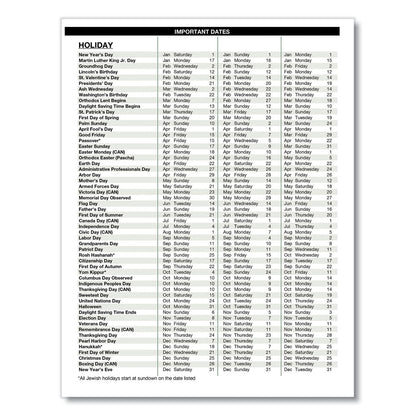 House of Doolittle Four-Person Group Practice Daily Appointment Book, 11 x 8.5, Black Cover, 12-Month (Jan to Dec): 2023