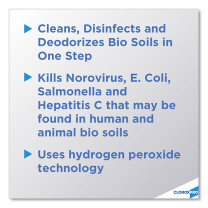 Clorox Disinfecting Bio Stain and Odor Remover, Fragranced, 32 oz Spray Bottle