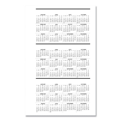 House of Doolittle Memo Size Daily Appointment Book with 15-Minute Schedule, 8 x 5, Black Cover, 12-Month (Jan to Dec): 2023