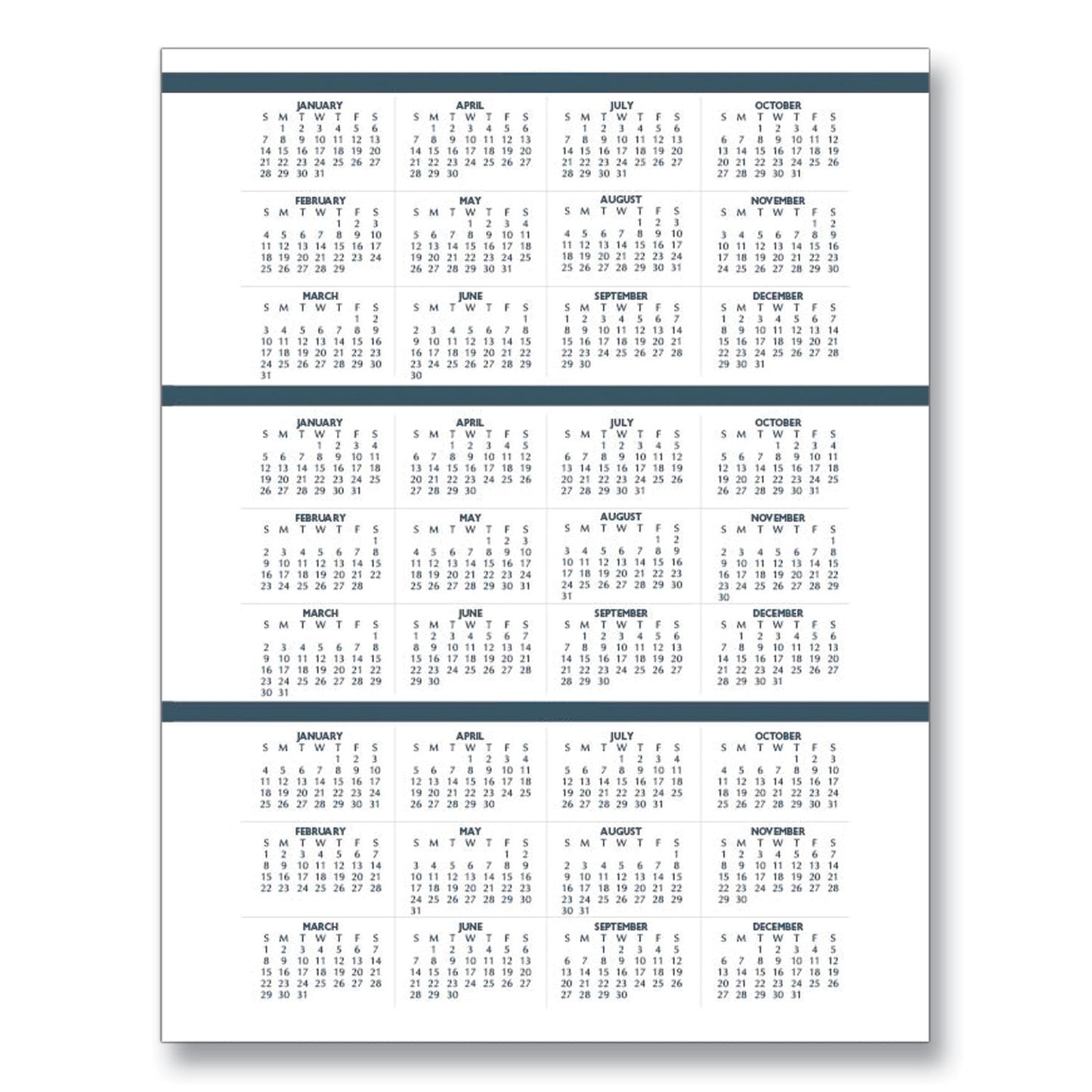 House of Doolittle Monthly Hard Cover Planner, 11 x 8.5, Black Cover, 24-Month (Jan to Dec): 2023 to 2024