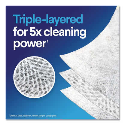 Clorox Disinfecting Wipes, 7 x 7.75, Crisp Lemon, 75/Canister