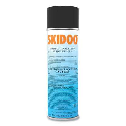 Diversey Skidoo Institutional Flying Insect Killer, 15 oz Aerosol Spray, 6/Carton