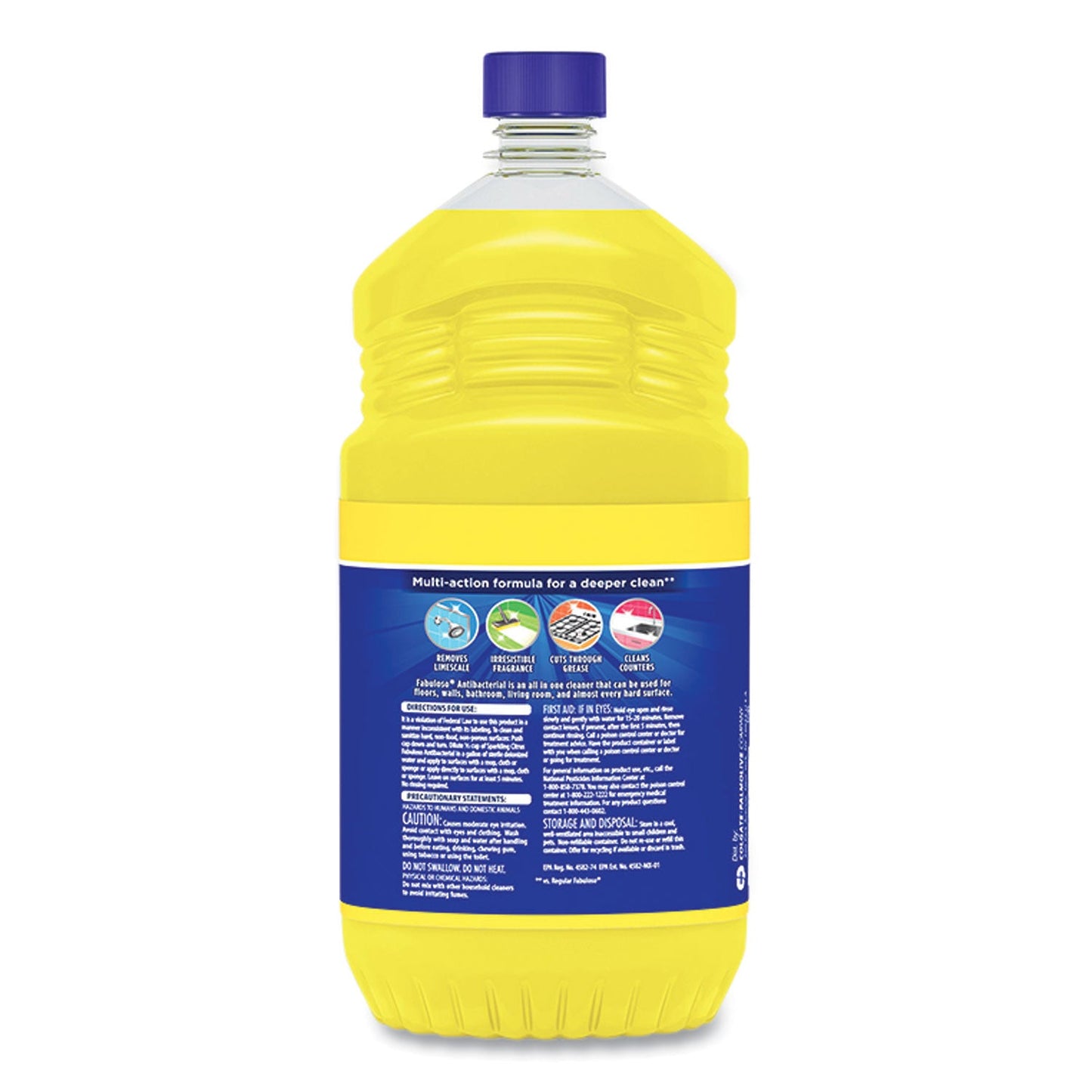 Fabuloso Antibacterial Multi-Purpose Cleaner, Sparkling Citrus Scent, 48 oz Bottle