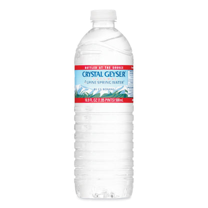Crystal Geyser Alpine Spring Water, 16.9 oz Bottle, 35/Case, 54 Cases/Pallet